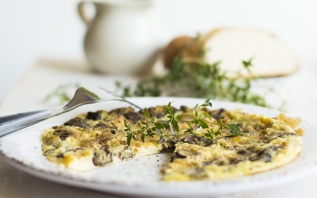 Mushroom & Asparagus Omelette
